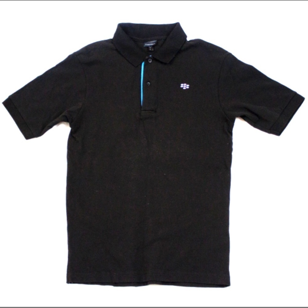 BlackBerry Short Sleeve Polo Golf Shirt. Size‎ Small